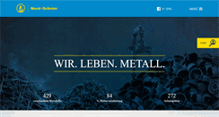 Desktop Screenshot of nord-schrott.de