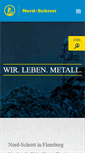 Mobile Screenshot of nord-schrott.de